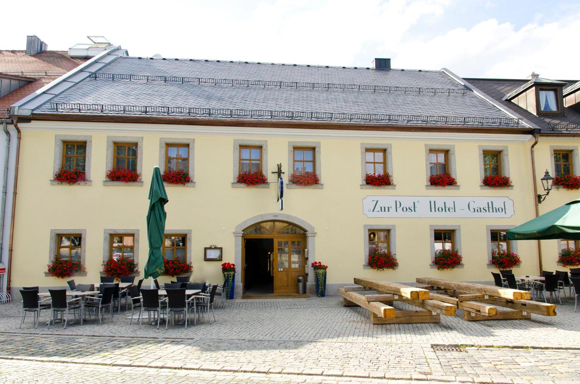 Hotel Gasthof Zur Post Bärnau Exterior foto